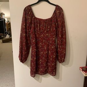 Long Sleeve Sunflower dress